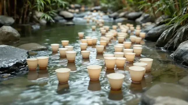 曲水流觞 - 小岛电影竹影清风影像
