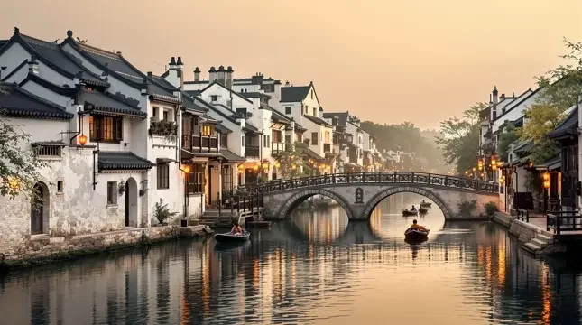 江南水乡 - 小岛电影竹影清风影像